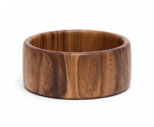 Acacia Straight-Side Salad Bowl, Small 6"
