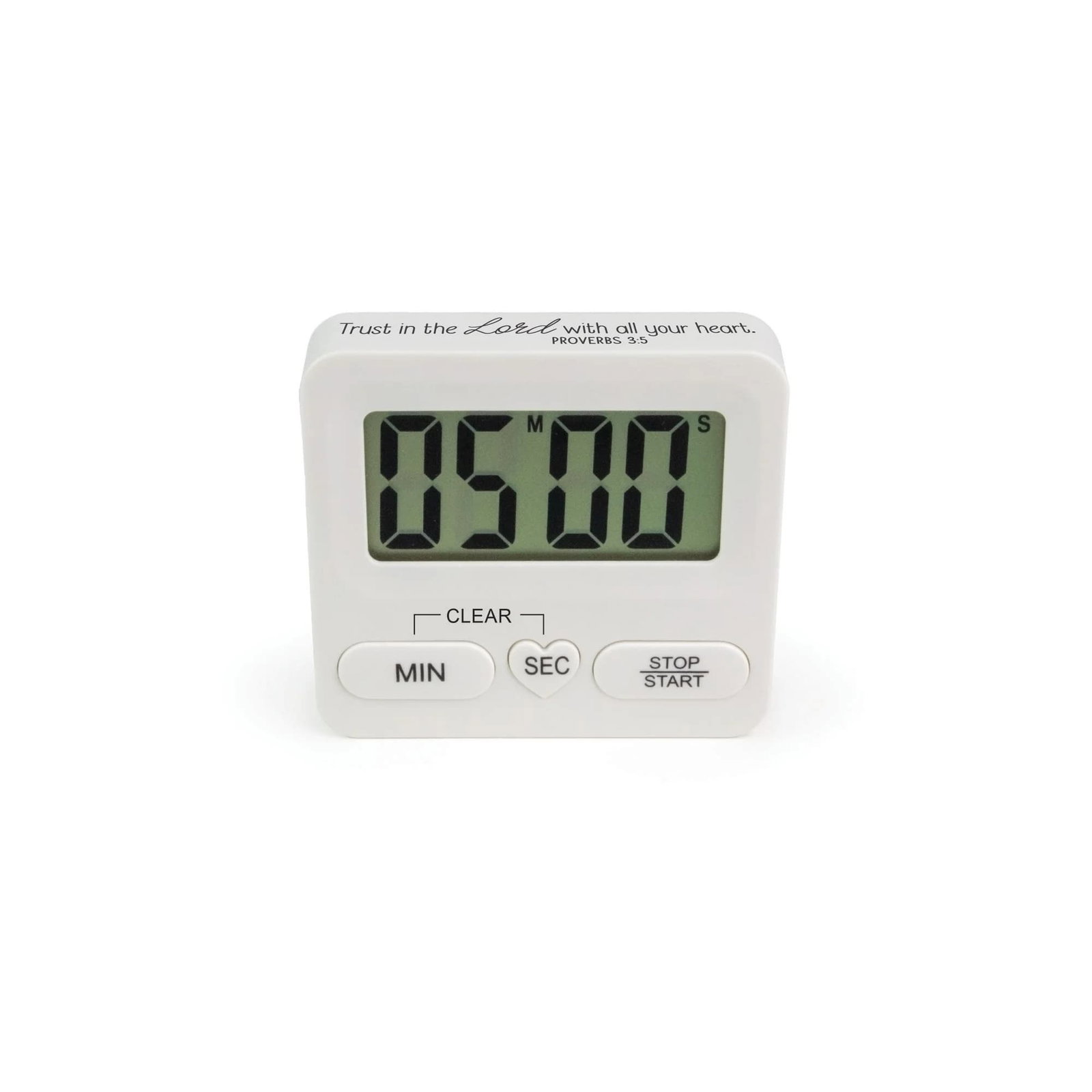 Kitchen Timer – Trust in the Lord, Proverbs 3:5