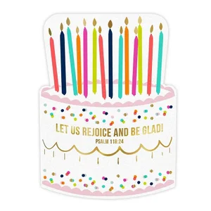 Beverage Napkins - Birthday Cake - 20pk