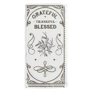 Grateful Thankful Blessed Tissues