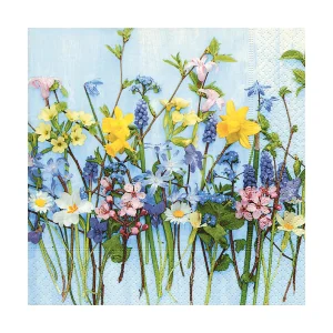 Napkins Spring Flowers