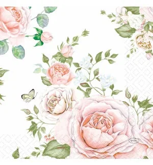 Napkins Spring Roses