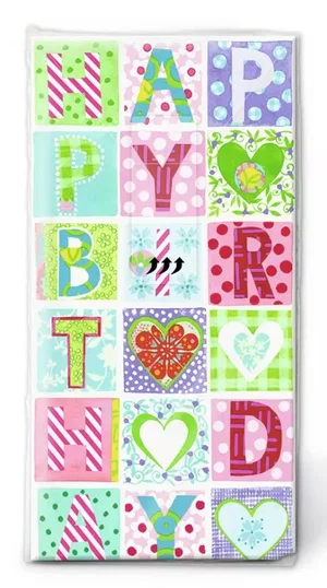 Tissues- Bday