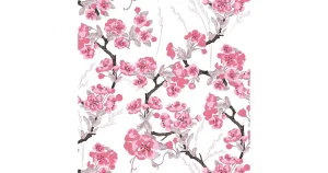 Napkins Lautasliina Omenatarha Pinkk
