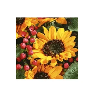Napkins Luncheon Autumn Greetings