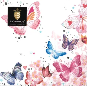 Lovely Butterflies Napkin Luncheon