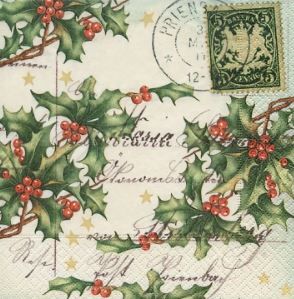 Napkins LuncheonXmas Letter