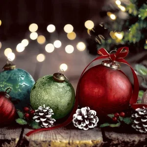 Napkins Luncheon Classic Baubles