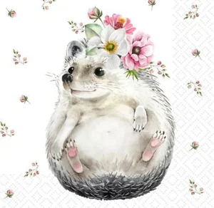 Sweet Hedgehog - Luncheon Napkin