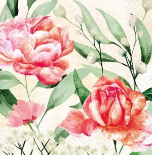 Rose symphonie - Luncheon Napkin