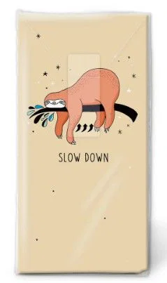 Slow Down Sloth - Tissue