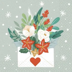Napkin - Christmas Letter