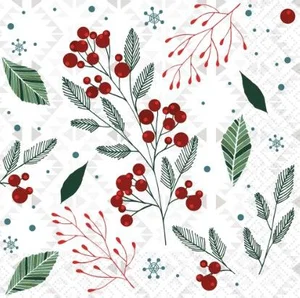 Napkin - Festive Florals