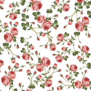 Paper Napkins Small Roses