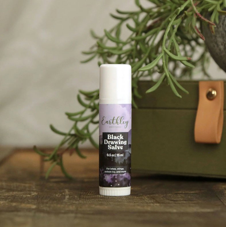 Black Drawing Salve .5 oz Stick
