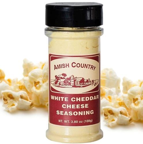 Image of Amish Country White Cheddar Popcorn Seasoning – 3.8oz