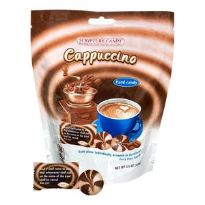 Scripture Candy Coffee Cappuccino Flavoured Hard Candy 5.5oz, 25 Pc