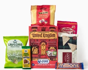 United Kingdom Tasting Adventure Universal Yums Box