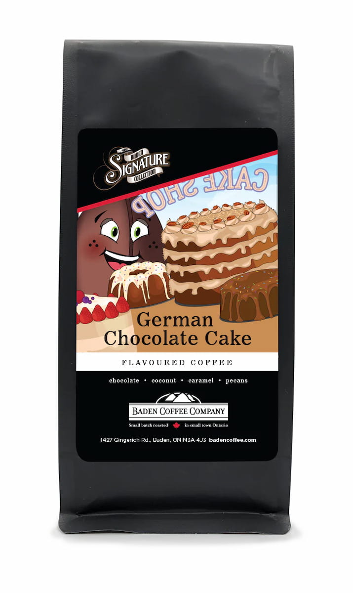 Coffee Whole Bean German Chocolate Cake 1lb