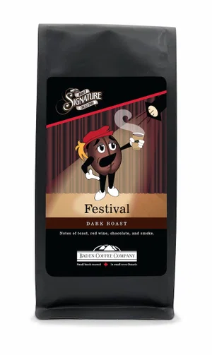Coffee Ground Festival Roast / Dark Roast 1 lb
