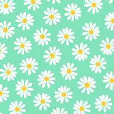 Napkin -Dancing Daisies, Mint