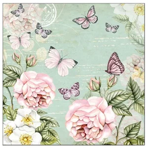 Napkins Luncheon Botanical Green