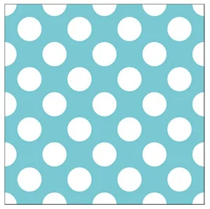 Napkins Luncheon Big Dots Blue