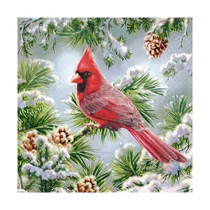 Napkin Luncheon Red Cardinal - Don't backorder
