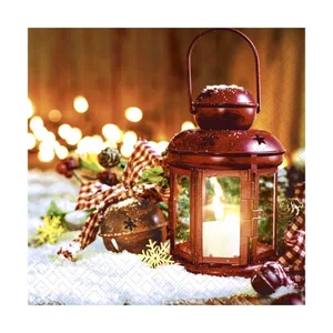 Napkin Luncheon Bright Christmas