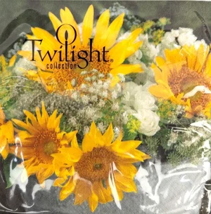 Napkin Brightly Sunflowers
