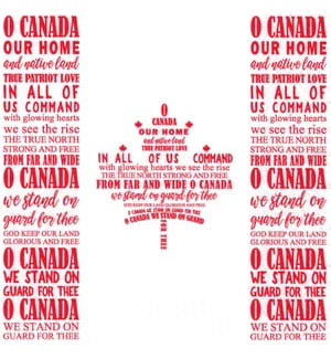 Napkins O Canada