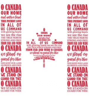 Napkins O Canada