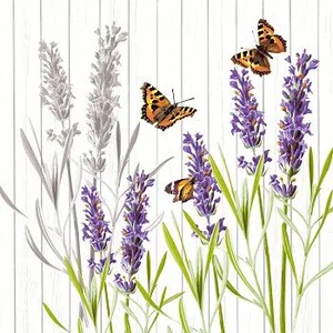 Napkins Smell Well Lavender & Butterflies