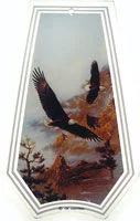 Lamp Panels Large Soaring Eagles - M1(Set of 6)