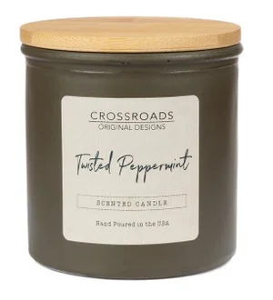 Candle Twisted Peppermint - 14oz