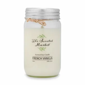 Soy Wax Candle - French Vanilla 16 oz