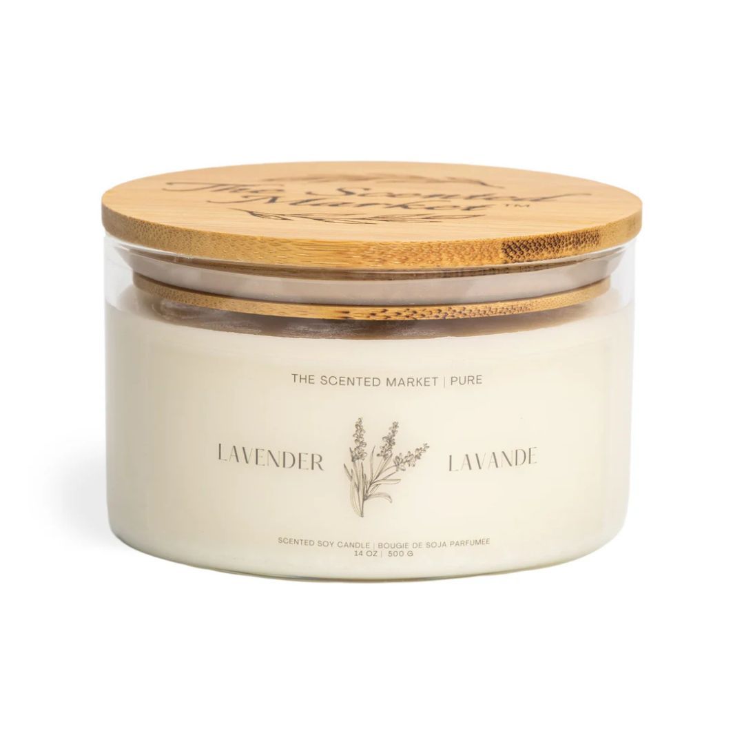 Image of Pure – Soy Wax Candle – Lavendar 14 oz