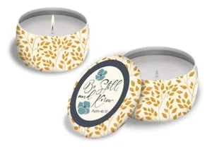 Be Still & Know Gift Candle Unscented