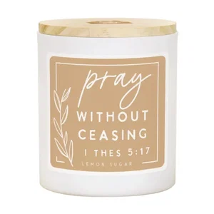 Pray Without Ceasing - Lem - Candles