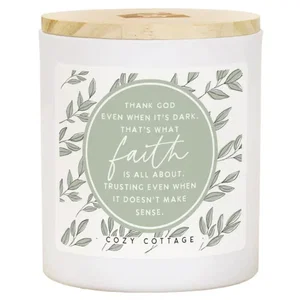 Faith Is About Leaves - Coz - Candles