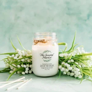 Soy Wax Candle - Lily Of The Valley 16 oz