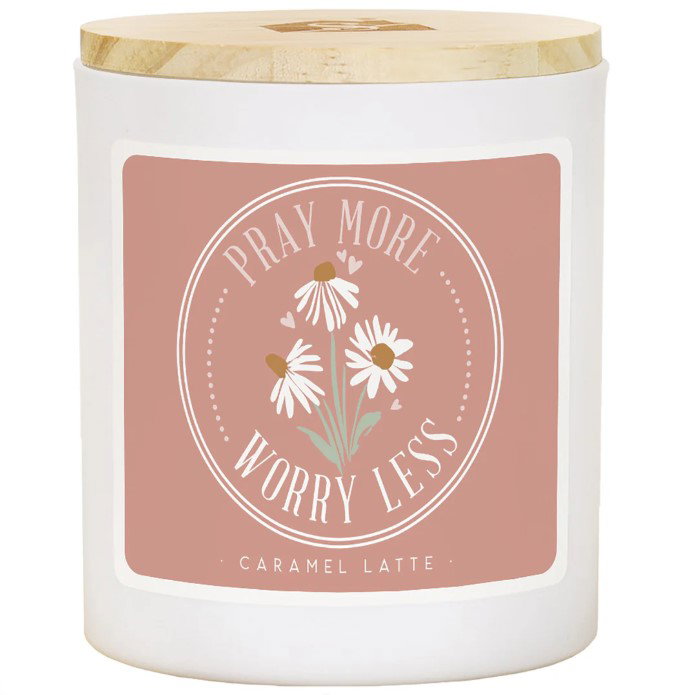Pray More Daisies - LAT Candle