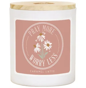 Pray More Daisies - LAT Candle