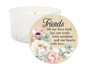 Candle 3-Wick-Friends