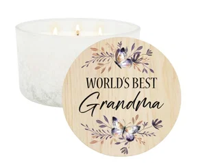 Candle 3-Wick-Best Grandma