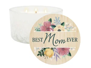 Candle 3-Wick-Best Mom