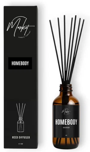 Hombody Reed Diffuser- Amber Jar