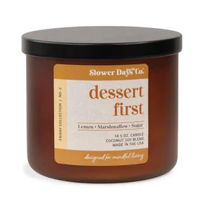 Dessert First Candle - 14.5 Oz