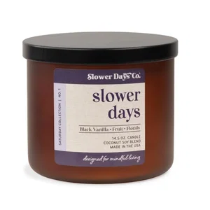 Slower Days Candle - 14.5 Oz