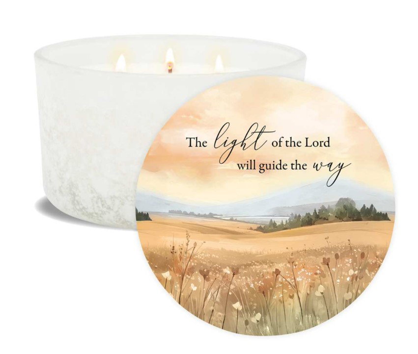 Candle 3-Wick-Light Of/Lord